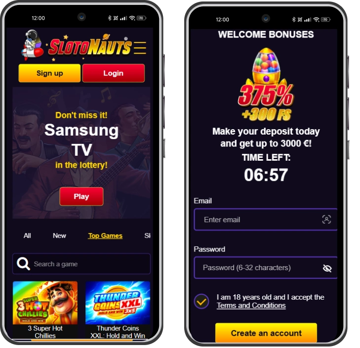slotonauts casino mobile
